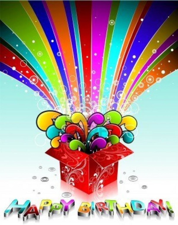 Multicolor Balloons - Happy Birthday!-wb0160715