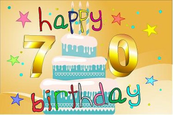 Seventy Birthday Cake-wb16115