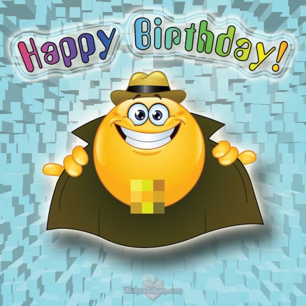 Smiley - Happy Birthday-wb16497