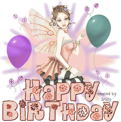 Happy Birthday - Sparkle Angel-wb0160824