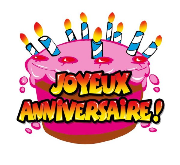 Happy Birtdhay In French-wb1771