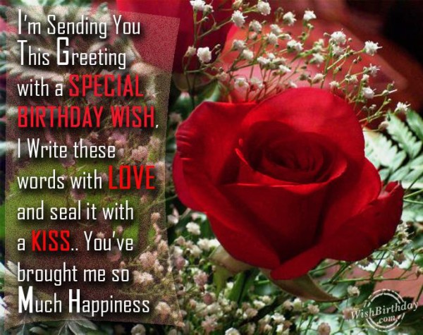 I Am Sending You This Wish