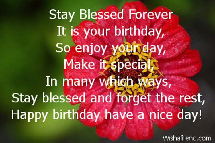 Stay Blessed Forever Wish Birthday Birthday Wishes Pictures Images
