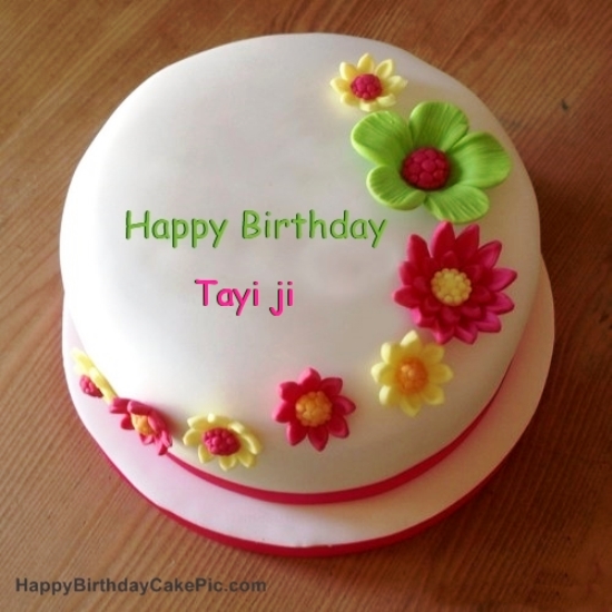 Tayi Ji Cake For U On Your Birthday-wg46126