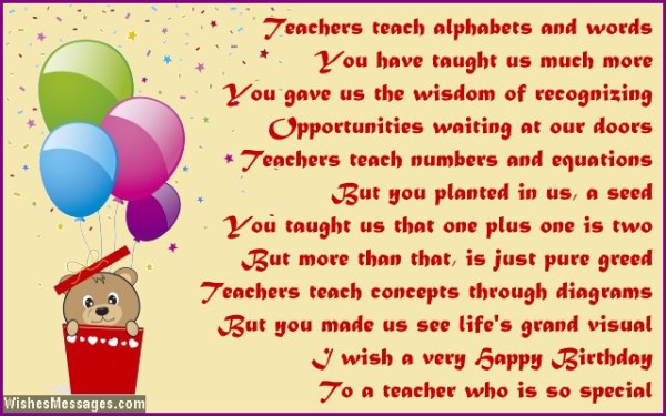 Teacher Teach Alphabets And World-wb0160862