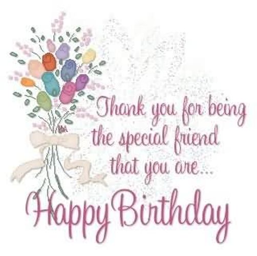 Thanku For Being The Special Friend That You Are  Happy Birthday-wb0160870