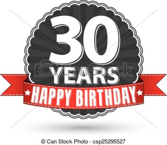 Thirty Years Happy Birthday -wb16529