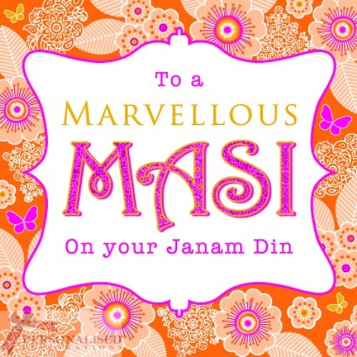 To A Marvellous Masi On Your Janam Din-wb16140