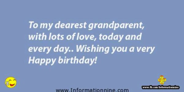 To My Dearest Grandpa With Lots Of Love