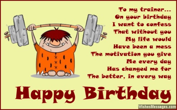 To My Trainer On Your Birthday-wb0160890