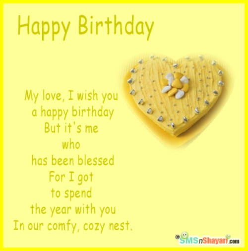 My Love I Wish You A  Happy Birthday-wg46092