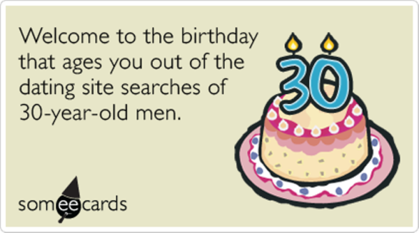 Welcome To The Birthday That Ages You Of The Dating Site Searches Of Thirty Years Old Men-wb16558