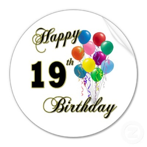 Wish Nineteen Birthday-wb4640