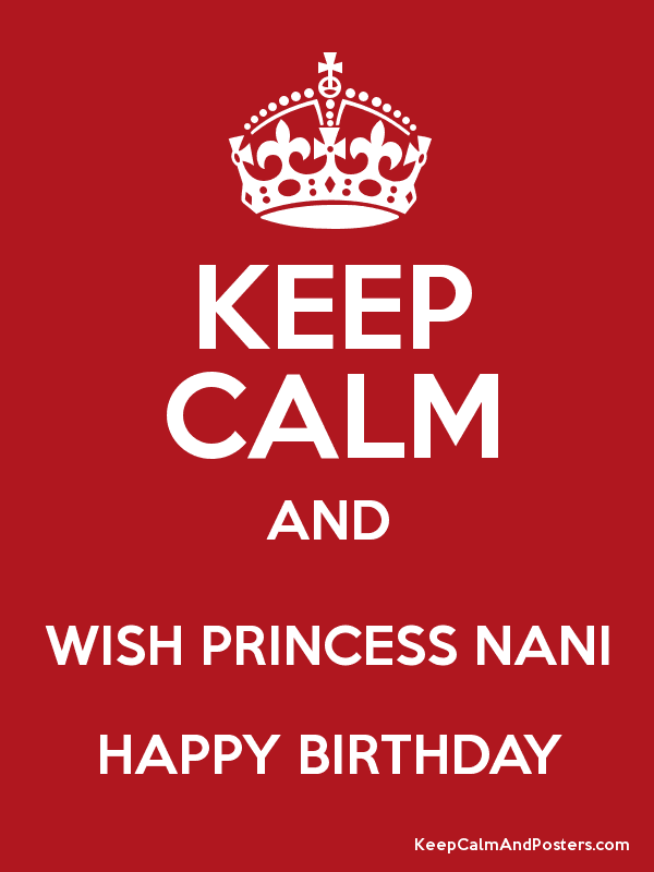 Wish Princess Nani Happy Birthday-wg46142