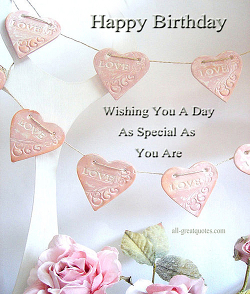 Wishing You A Day As Special As You Are-wb0160958