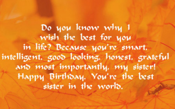 You Are The Best Sister In The World-wb0142072