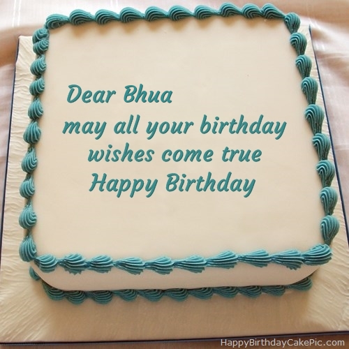 Dear Bhua May All Your Birtdhay Wishes Come True-wg46010