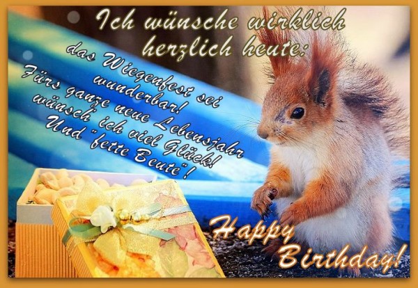 Happy Birthday With Love In german