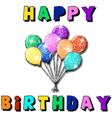 Happy Birthday - Sparkling Balloons-wb0141710